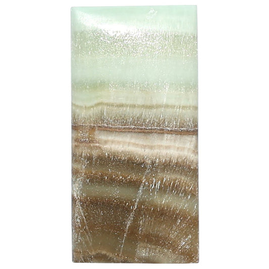Saturn Chalcedony 15x30.4x3 mm Baguette Shape Polished Gemstone LS145-08539