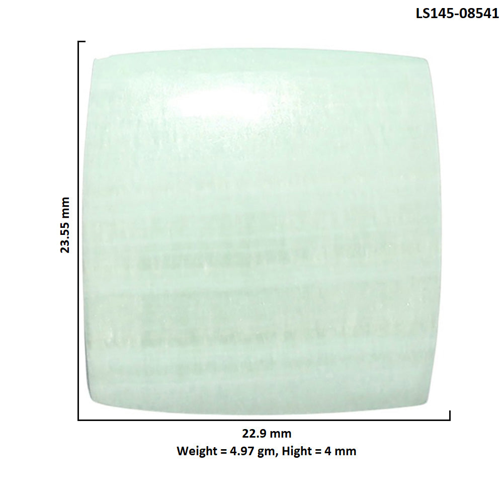 Saturn Chalcedony 22.9x23.55x4 mm Cushion Shape Polished Gemstone LS145-08541