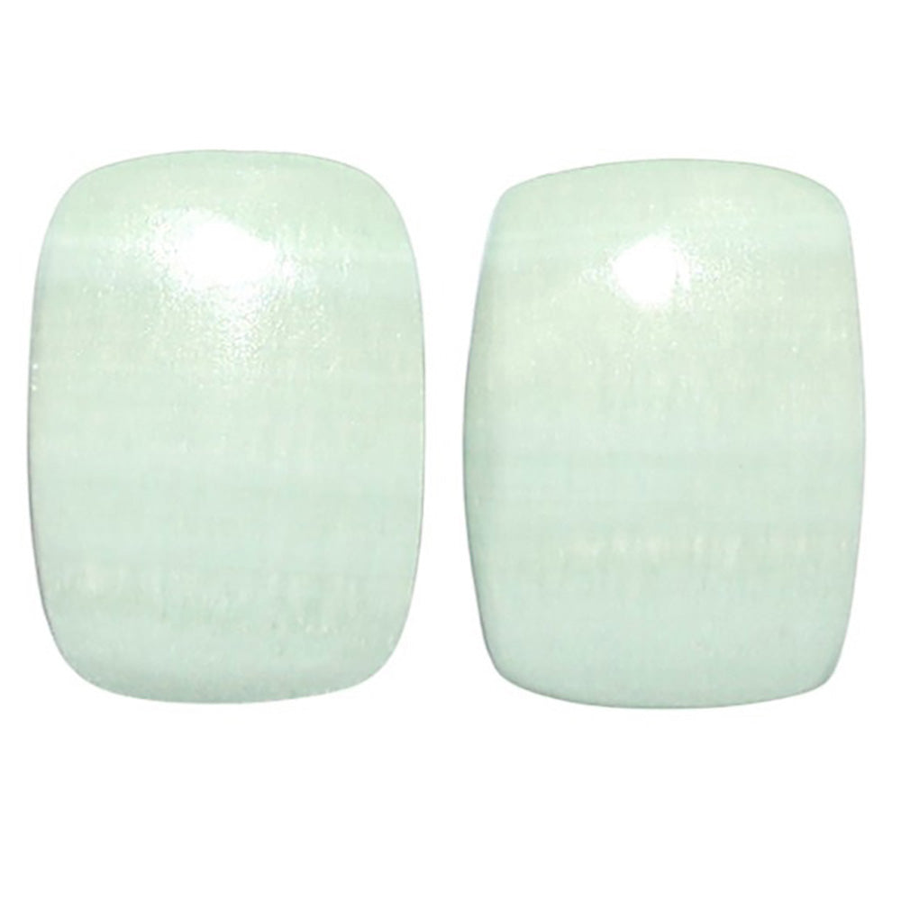 Saturn Chalcedony Pair 12x16.3x3.8 mm Cushion Shape Polished Gemstone LS145-08552