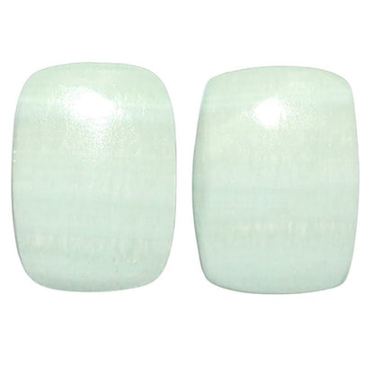 Saturn Chalcedony Pair 12x16.3x3.8 mm Cushion Shape Polished Gemstone LS145-08552
