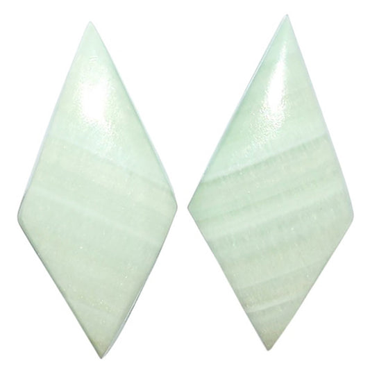 Saturn Chalcedony Pair 12.2x25x3.5 mm Fancy Shape Polished Gemstone LS145-08558