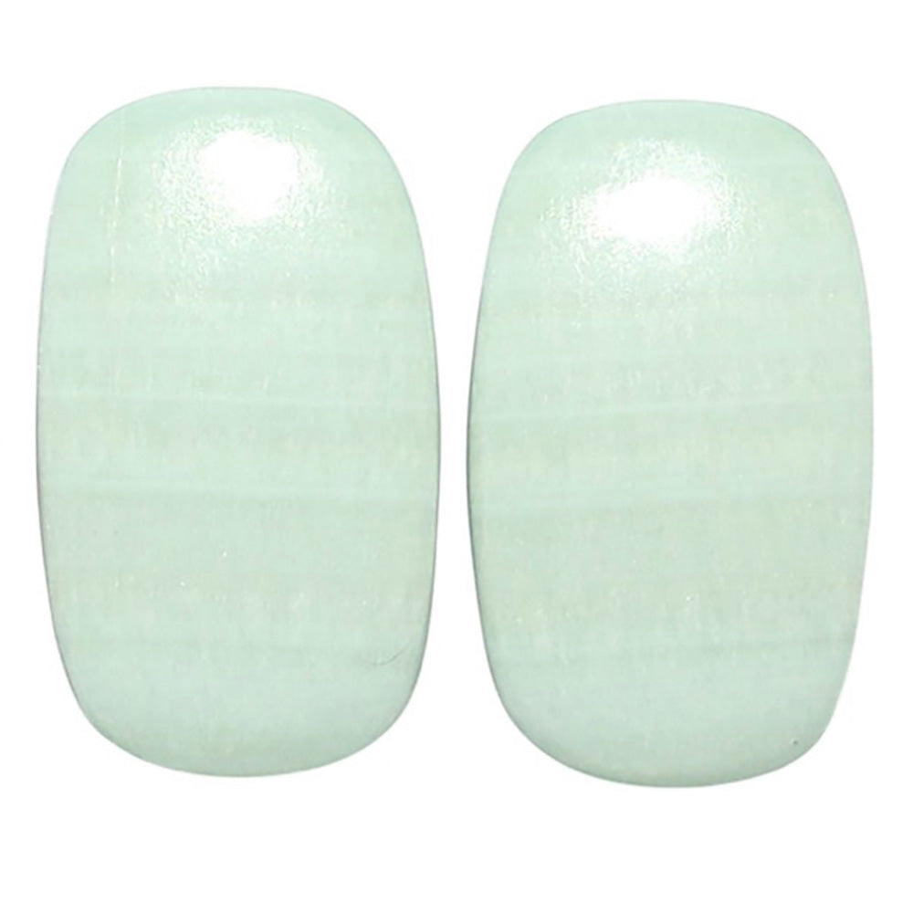 Saturn Chalcedony Pair 13x21.8x3.5 mm Cushion Shape Polished Gemstone LS145-08559