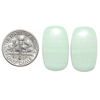 Saturn Chalcedony Pair 13x21.8x3.5 mm Cushion Shape Polished Gemstone LS145-08559