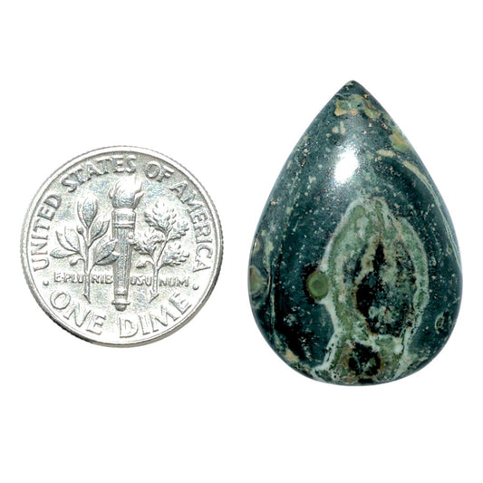 Star Galaxy Jasper 19.1x27x5 mm Pear Shape Polished Gemstone LS147-08034