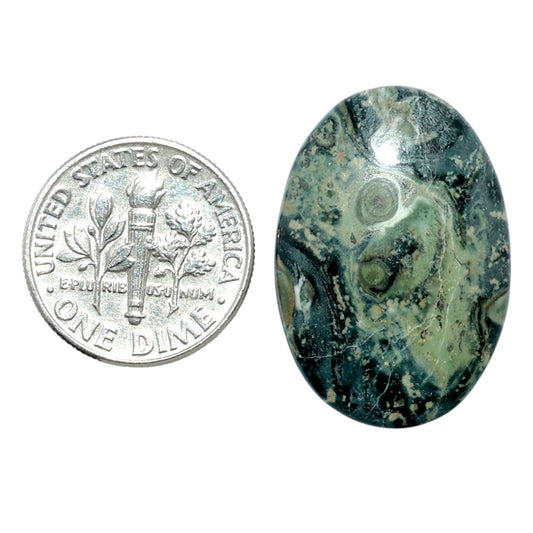 Star Galaxy Jasper 18.2x26.4x4 mm Oval Shape Polished Gemstone LS147-08036
