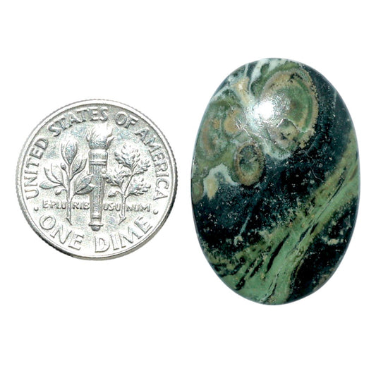 Star Galaxy Jasper 18.7x27.3x5 mm Oval Shape Polished Gemstone LS147-08038