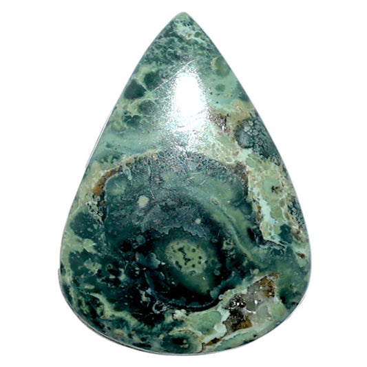 Star Galaxy Jasper 19.5x26.45x4.8 mm Pear Shape Polished Gemstone LS147-08040