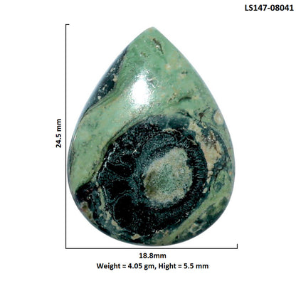 Star Galaxy Jasper 18.8x24.5x5.5 mm Pear Shape Polished Gemstone LS147-08041