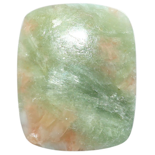 Golden Seraphinite 29.35x36.45x6 mm Cushion Shape Polished Gemstone LS149-08074