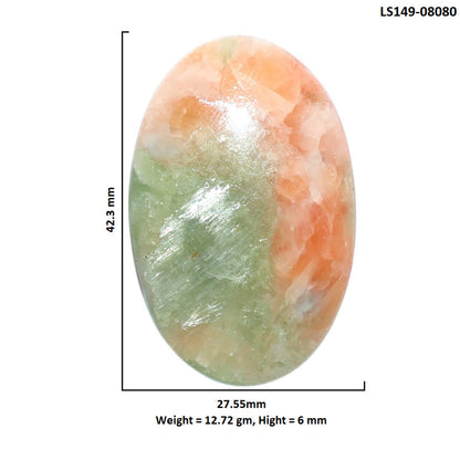 Golden Seraphinite 27.55x42.3x6 mm Oval Shape Polished Gemstone LS149-08080
