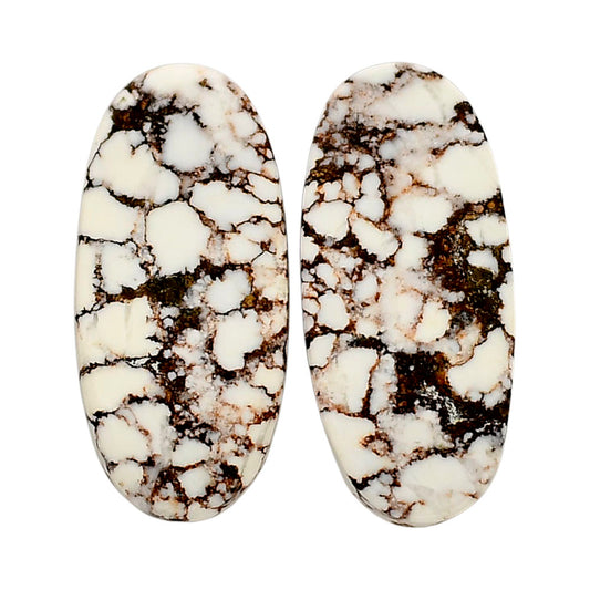 Wild Horse Jasper Pair 13.7x29.6x4 mm Oval Shape Polished Gemstone LS15-04741