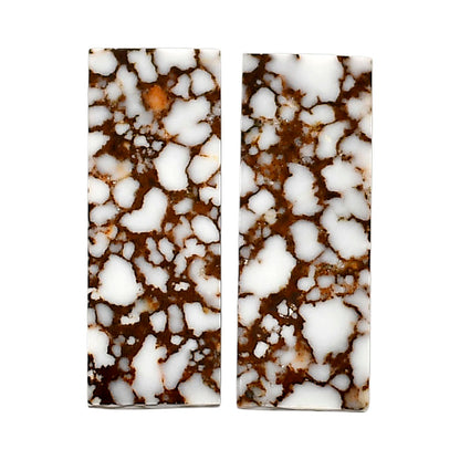 Wild Horse Jasper Pair 8.9x23.9x3.5 mm Baguette Shape Polished Gemstone LS15-04747