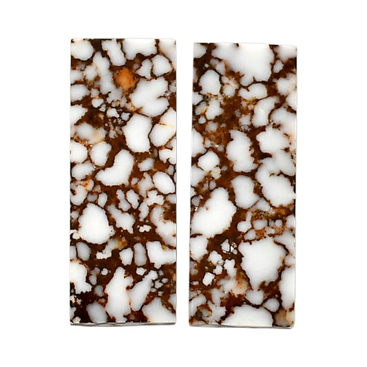 Wild Horse Jasper Pair 8.9x23.9x3.5 mm Baguette Shape Polished Gemstone LS15-04747