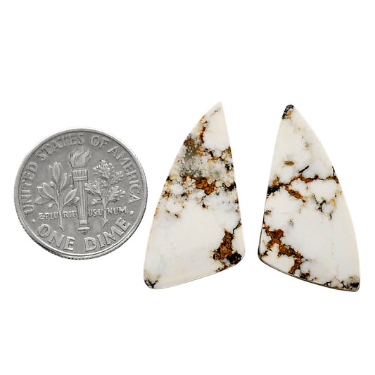 Wild Horse Jasper Pair 13x26.7x3 mm Fancy Shape Polished Gemstone LS15-04755