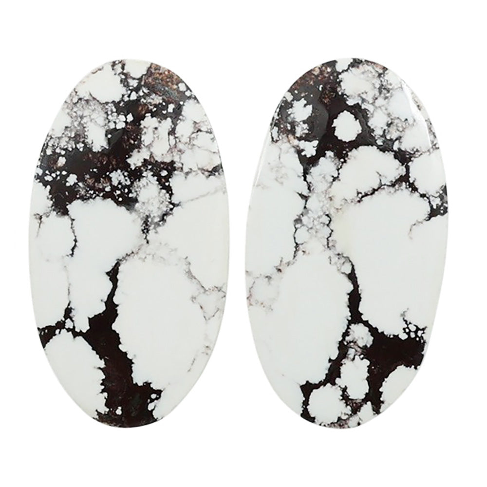 Wild Horse Jasper Pair 12.6x23x3.2 mm Oval Shape Polished Gemstone LS15-07510