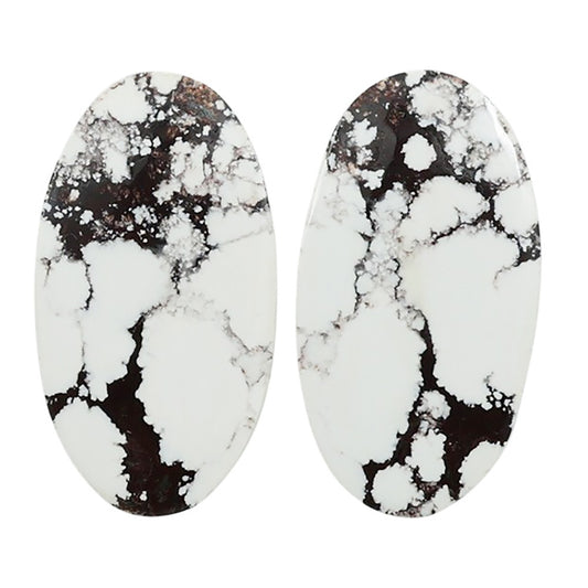 Wild Horse Jasper Pair 12.6x23x3.2 mm Oval Shape Polished Gemstone LS15-07510