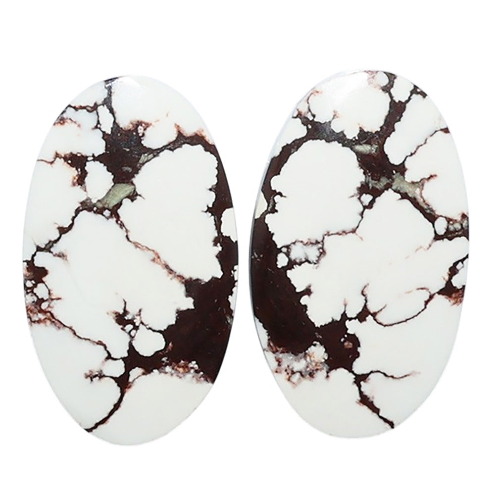 Wild Horse Jasper Pair 12.9x22x3.7 mm Oval Shape Polished Gemstone LS15-07512