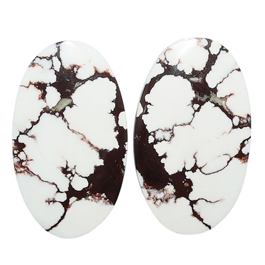 Wild Horse Jasper Pair 12.9x22x3.7 mm Oval Shape Polished Gemstone LS15-07512