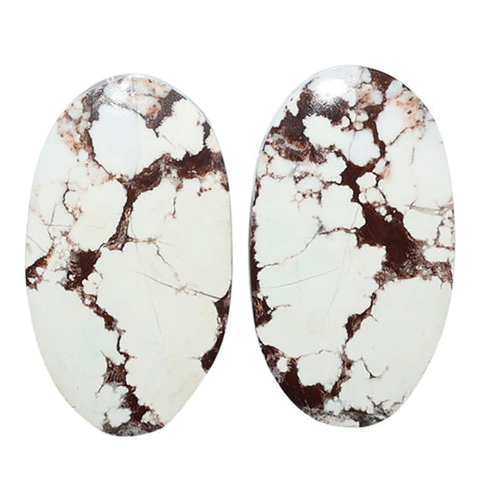Wild Horse Jasper Pair 13.5x23.5x4 mm Oval Shape Polished Gemstone LS15-07513
