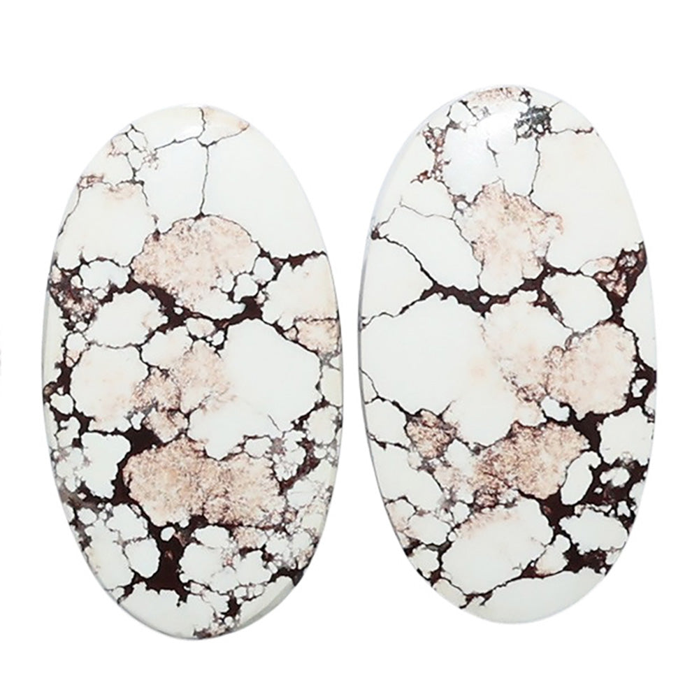 Wild Horse Jasper Pair 13.1x23.35x3.5 mm Oval Shape Polished Gemstone LS15-07514