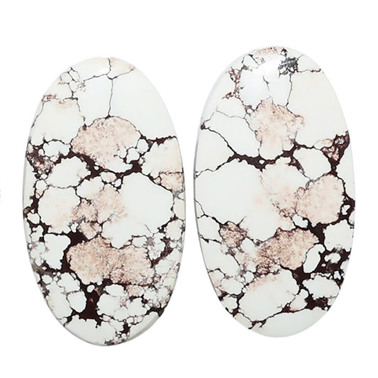 Wild Horse Jasper Pair 13.1x23.35x3.5 mm Oval Shape Polished Gemstone LS15-07514