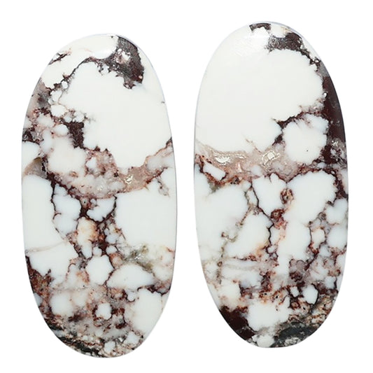 Wild Horse Jasper Pair 12.25x25.6x3.5 mm Oval Shape Polished Gemstone LS15-07517