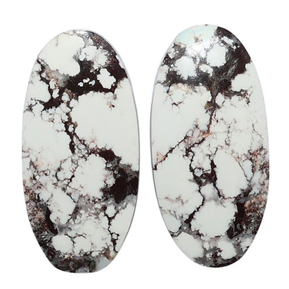 Wild Horse Jasper Pair 13x26.5x4.3 mm Oval Shape Polished Gemstone LS15-07518