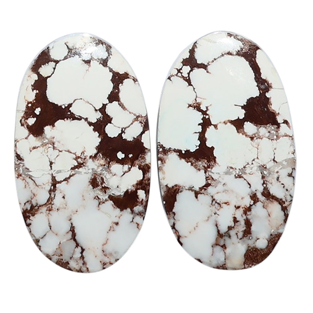 Wild Horse Jasper Pair 13.7x23.4x4 mm Oval Shape Polished Gemstone LS15-07519