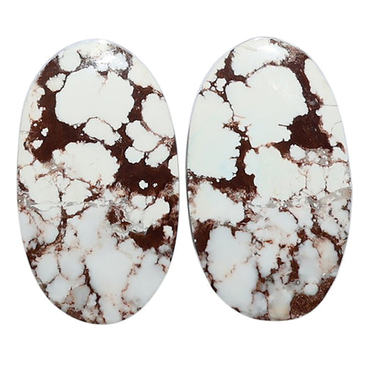 Wild Horse Jasper Pair 13.7x23.4x4 mm Oval Shape Polished Gemstone LS15-07519