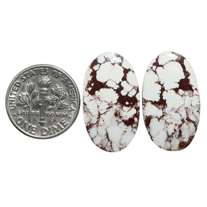 Wild Horse Jasper Pair 13.7x23.4x4 mm Oval Shape Polished Gemstone LS15-07519