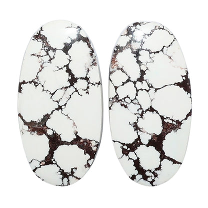 Wild Horse Jasper Pair 12.5x24.6x4.3 mm Oval Shape Polished Gemstone LS15-07520