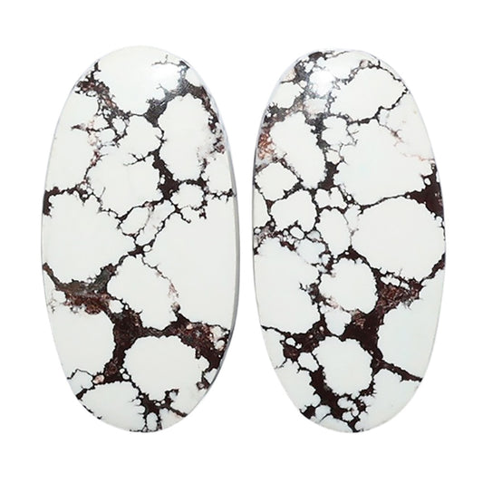 Wild Horse Jasper Pair 12.5x24.6x4.3 mm Oval Shape Polished Gemstone LS15-07520