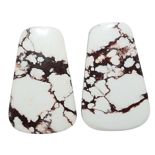 Wild Horse Jasper Pair 13.5x21x4 mm Fancy Shape Polished Gemstone LS15-07523