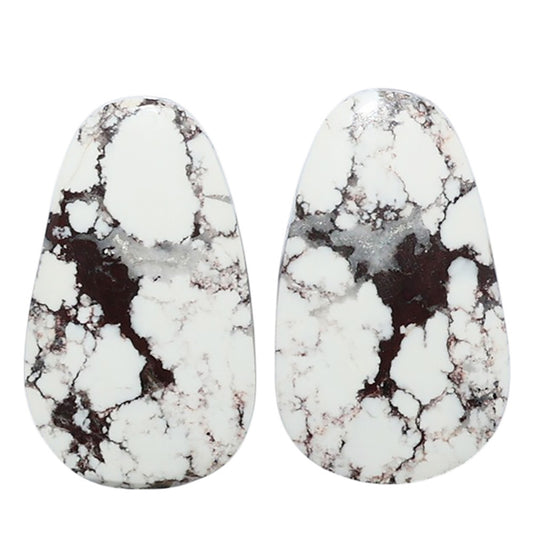 Wild Horse Jasper Pair 14x23.3x3 mm Fancy Shape Polished Gemstone LS15-07525