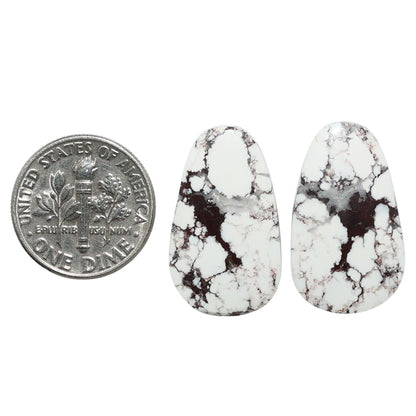 Wild Horse Jasper Pair 14x23.3x3 mm Fancy Shape Polished Gemstone LS15-07525