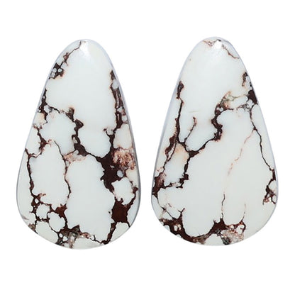 Wild Horse Jasper Pair 12.7x20.9x3.7 mm Pear Shape Polished Gemstone LS15-07526