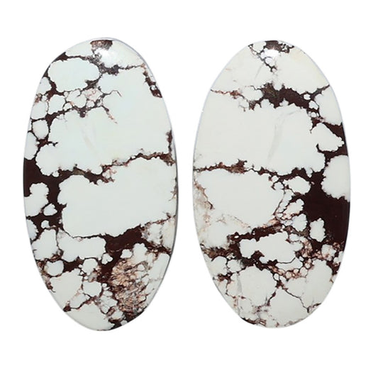 Wild Horse Jasper Pair 12.5x23x3.5 mm Oval Shape Polished Gemstone LS15-07528