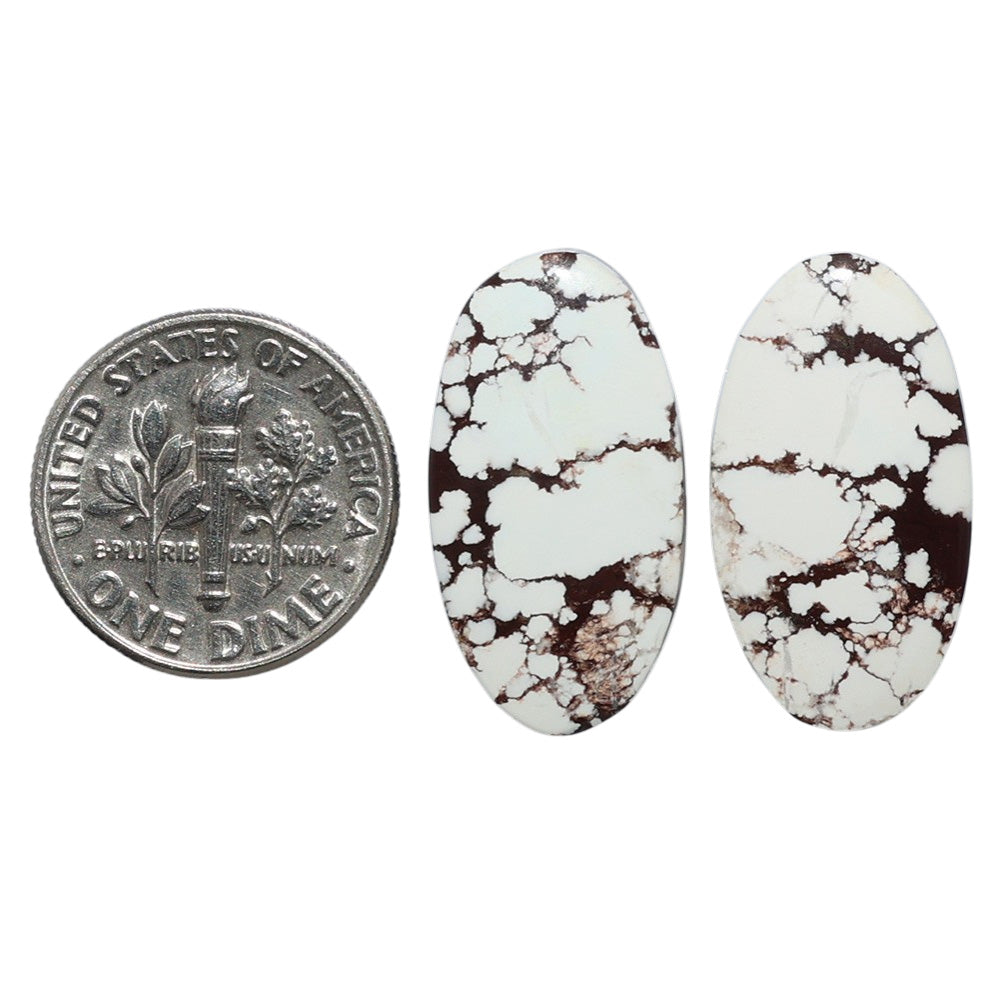 Wild Horse Jasper Pair 12.5x23x3.5 mm Oval Shape Polished Gemstone LS15-07528