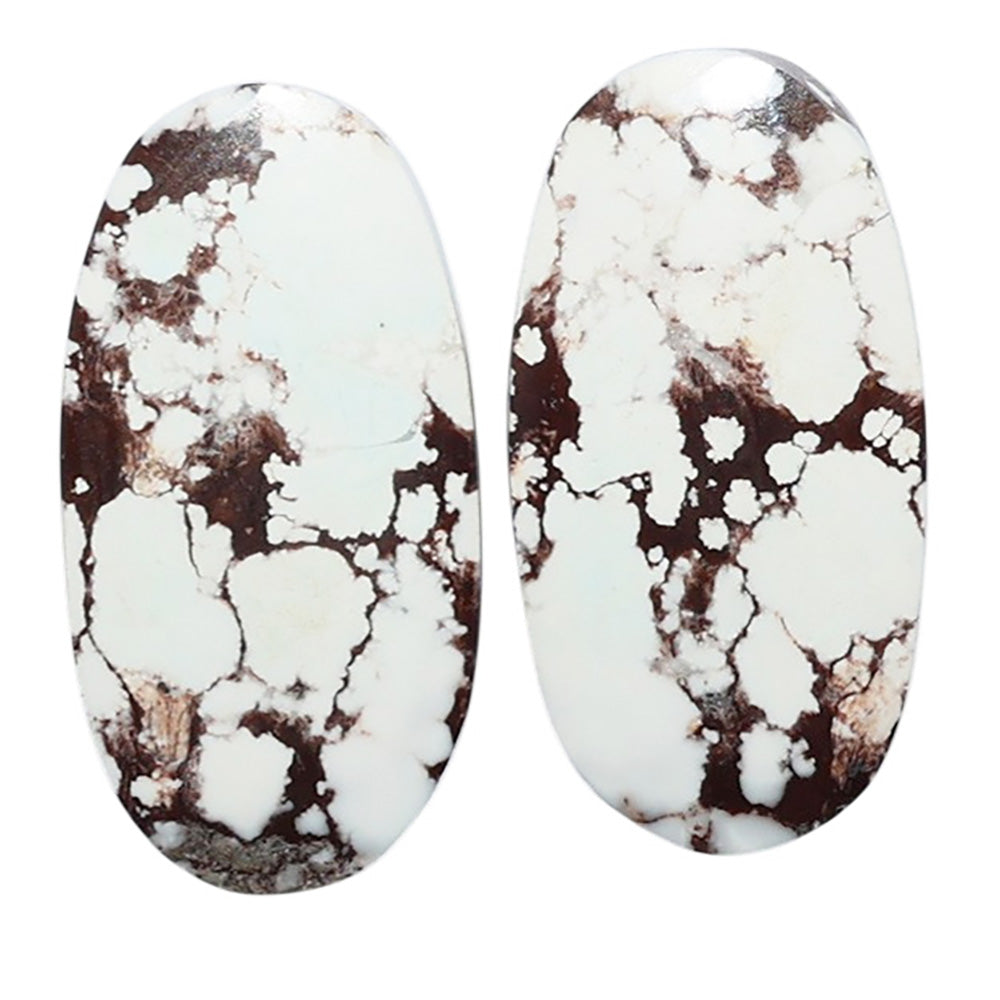 Wild Horse Jasper Pair 12.4x23.8x4 mm Oval Shape Polished Gemstone LS15-07529