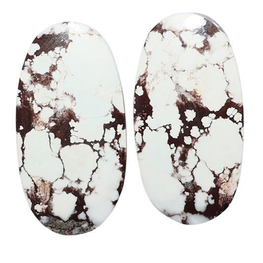 Wild Horse Jasper Pair 12.4x23.8x4 mm Oval Shape Polished Gemstone LS15-07529