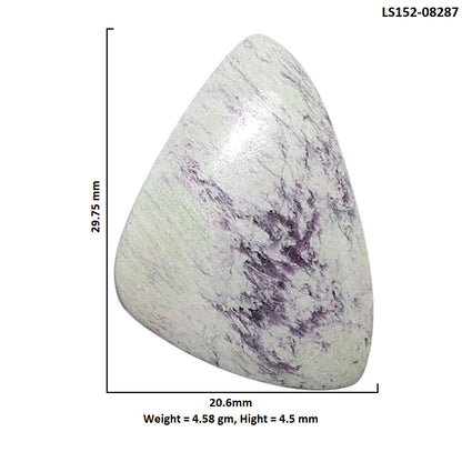 Kammererite 20.6x29.75x4.5 mm Fancy Shape Polished Gemstone LS152-08287