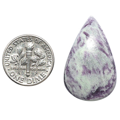 Kammererite 18.3x29.2x6.5 mm Pear Shape Polished Gemstone LS152-08290