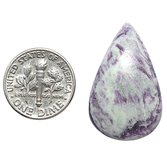 Kammererite 18.3x29.2x6.5 mm Pear Shape Polished Gemstone LS152-08290