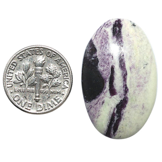 Kammererite 19.7x31x5 mm Oval Shape Polished Gemstone LS152-08291