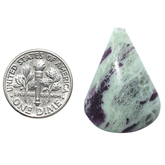 Kammererite 19.5x27.1x5 mm Pear Shape Polished Gemstone LS152-08292