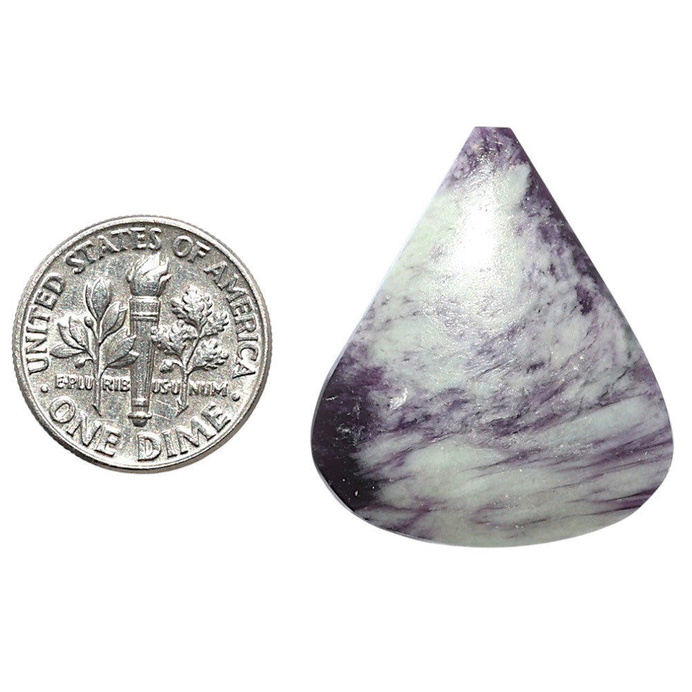 Kammererite 25x29.2x4 mm Heart Shape Polished Gemstone LS152-08297