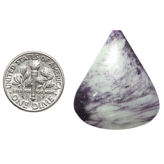 Kammererite 25x29.2x4 mm Heart Shape Polished Gemstone LS152-08297