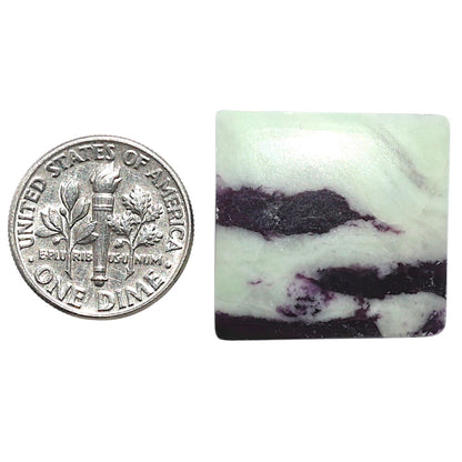 Kammererite 22x22.4x5 mm Baguette Shape Polished Gemstone LS152-08299