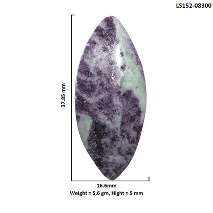 Kammererite 16.6x37.85x5 mm Marquise Shape Polished Gemstone LS152-08300