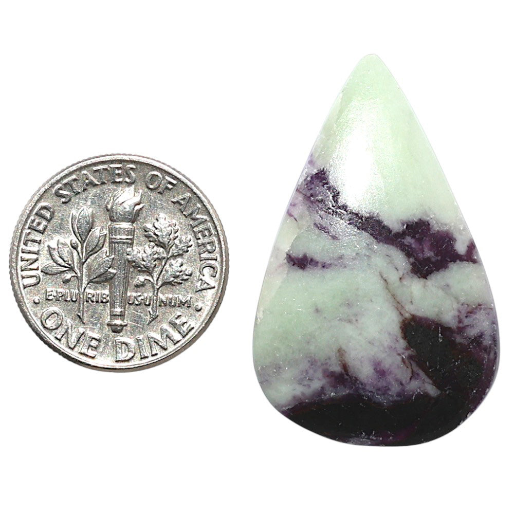Kammererite 20.1x32x4 mm Pear Shape Polished Gemstone LS152-08306
